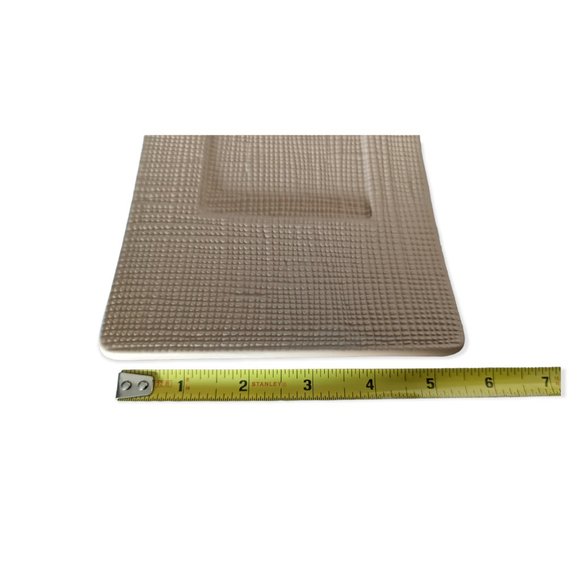 PartyLite Retired Linen Pillar Candle Holders Set of 3 - Picture 5 of 7